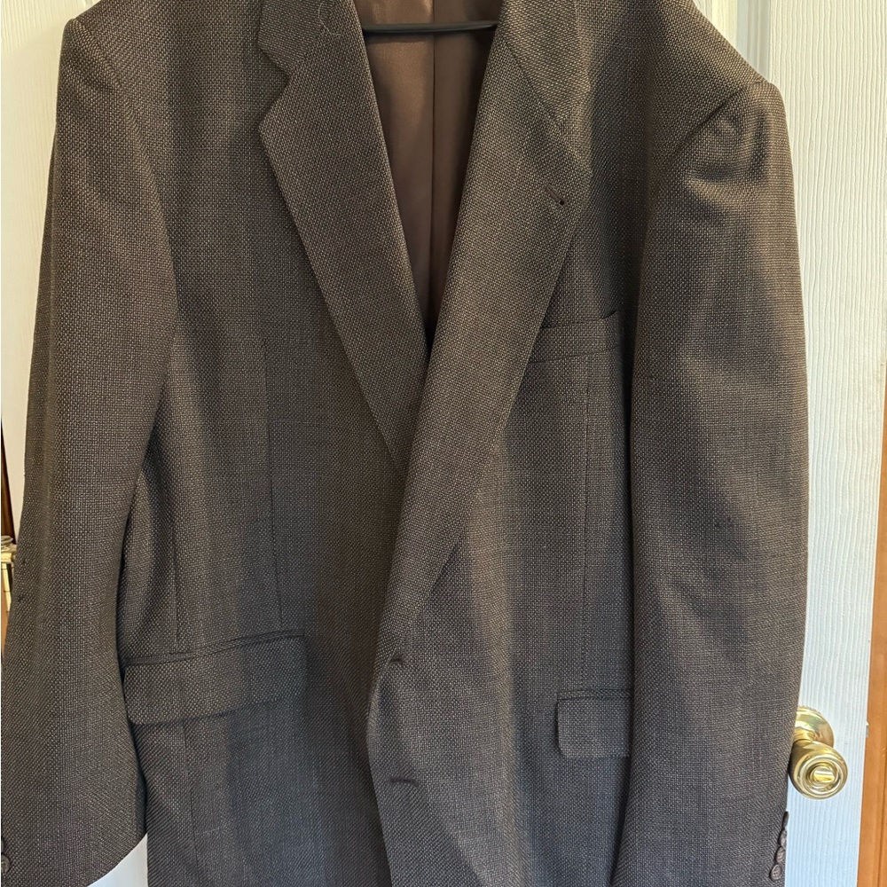 Elegant Men's Dark Brown Blazer